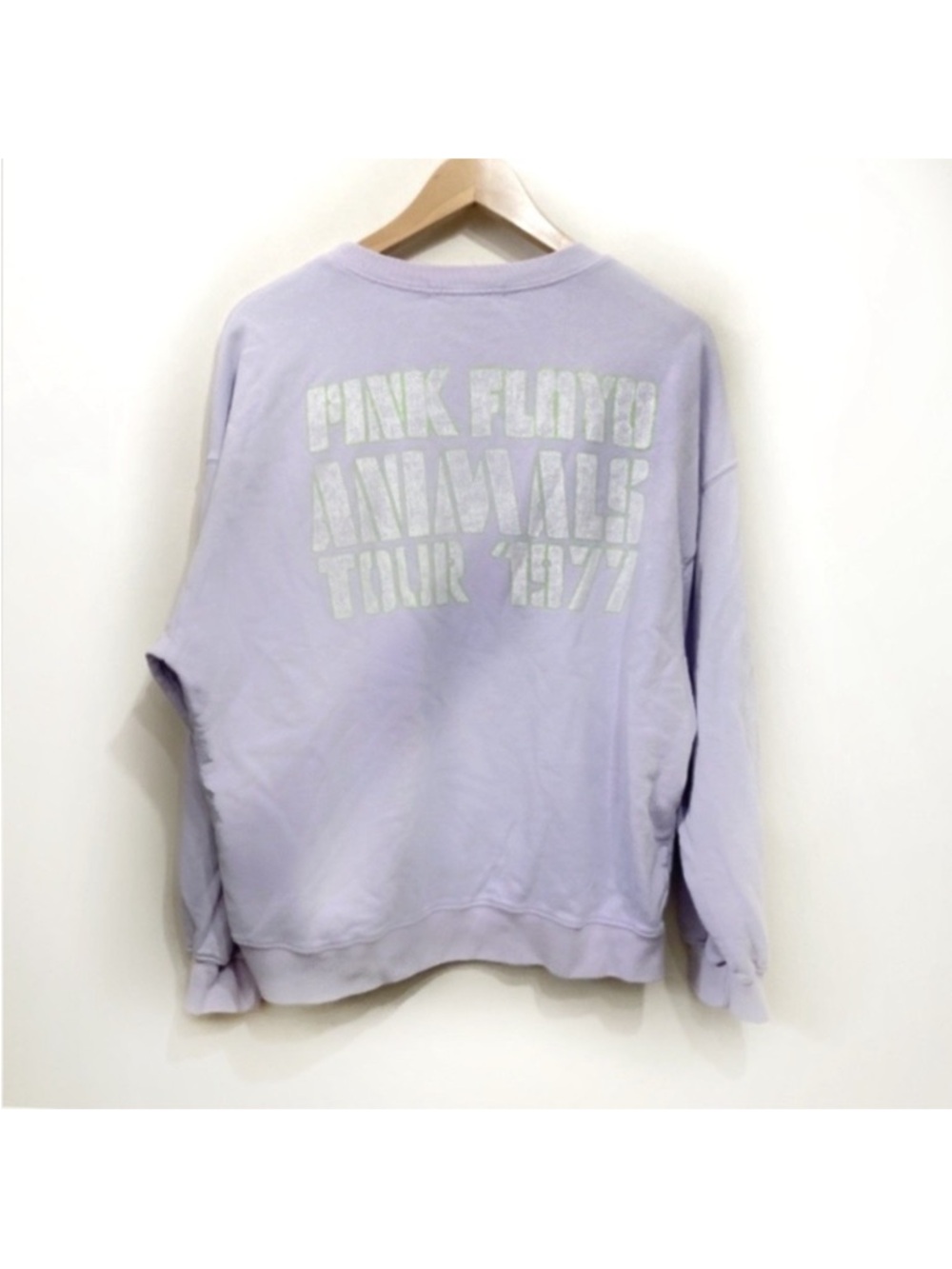 Daydreamer Pink Floyd Animals Tour 77 Lavender Sweatshirt Size Small Lilac Haze - Picture 3 of 10